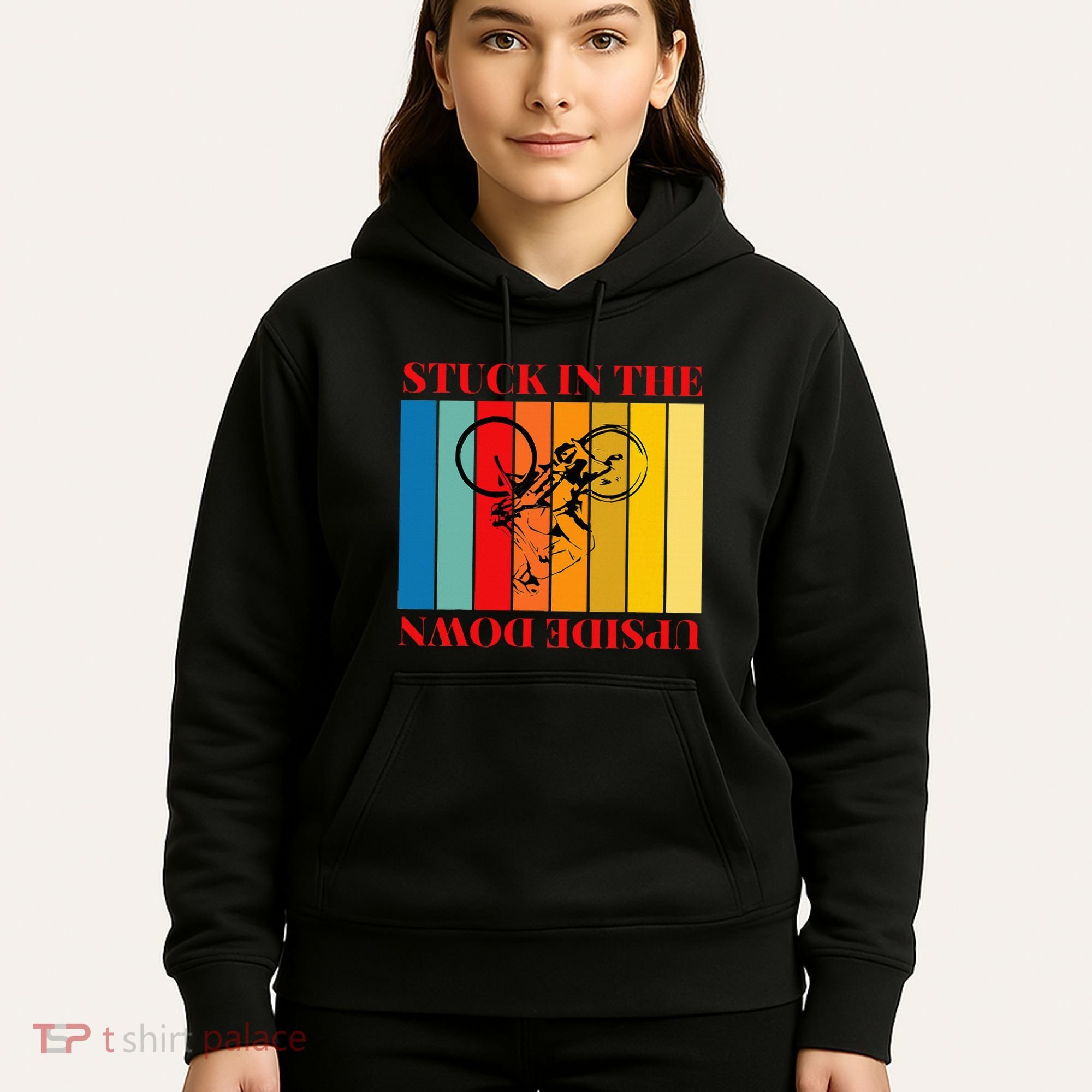 Stuck In The Upside Down Hoodie