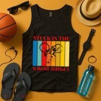 Stuck In The Upside Down Tank Top thumb 4