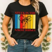 Stuck In The Upside Down Women's T-Shirt thumb 2