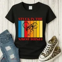 Stuck In The Upside Down Women's T-Shirt thumb 3