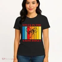 Stuck In The Upside Down Women's T-Shirt thumb 4