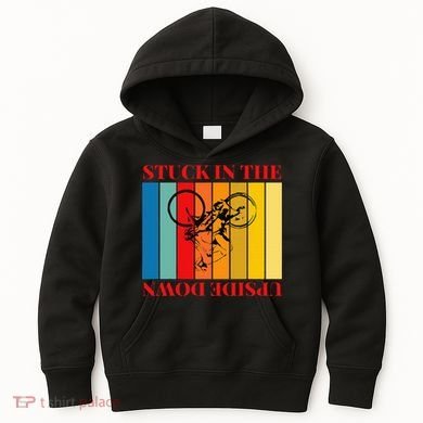 Stuck In The Upside Down Kids Hoodie