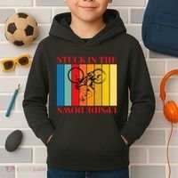 Stuck In The Upside Down Kids Hoodie thumb 2