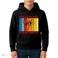 Stuck In The Upside Down Kids Hoodie thumb 4