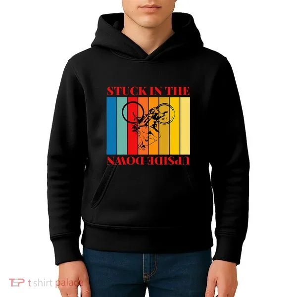 Stuck In The Upside Down Kids Hoodie