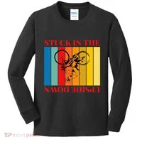Stuck In The Upside Down Kids Long Sleeve Shirt thumb 0