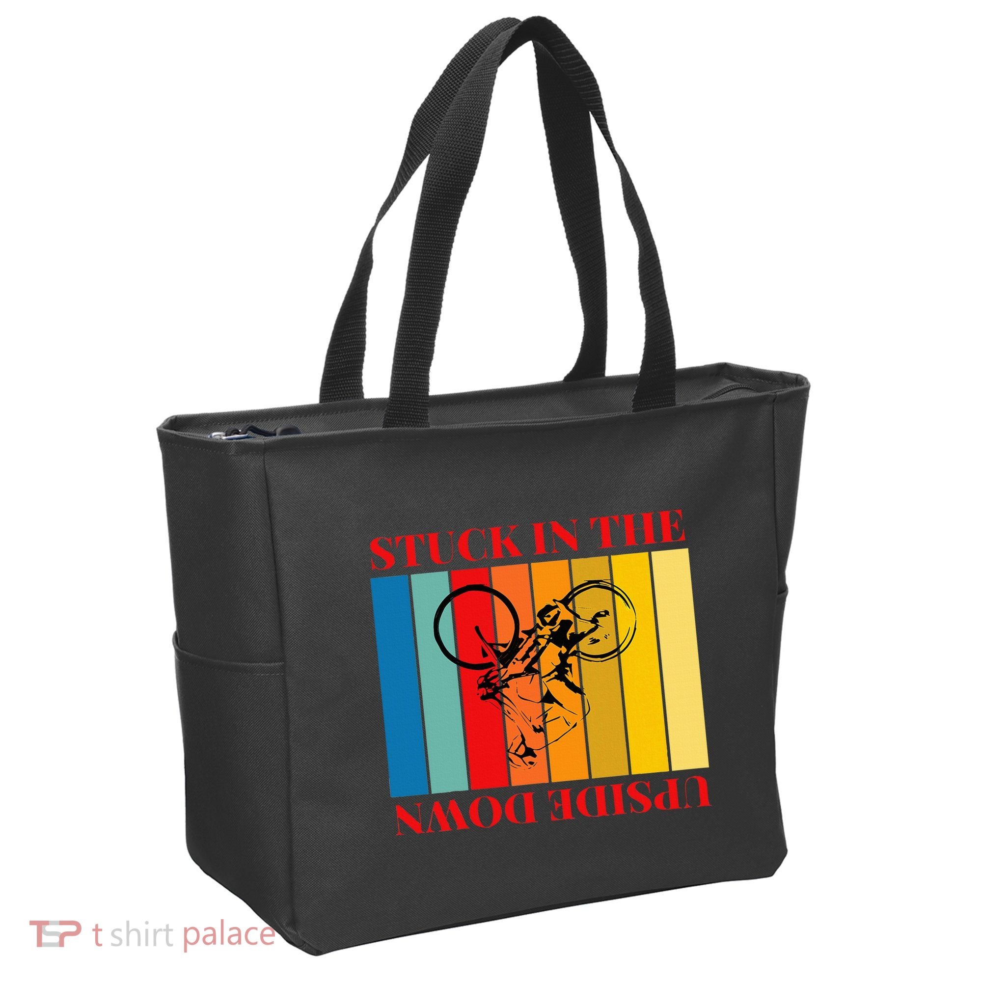Stuck In The Upside Down Tote Bag