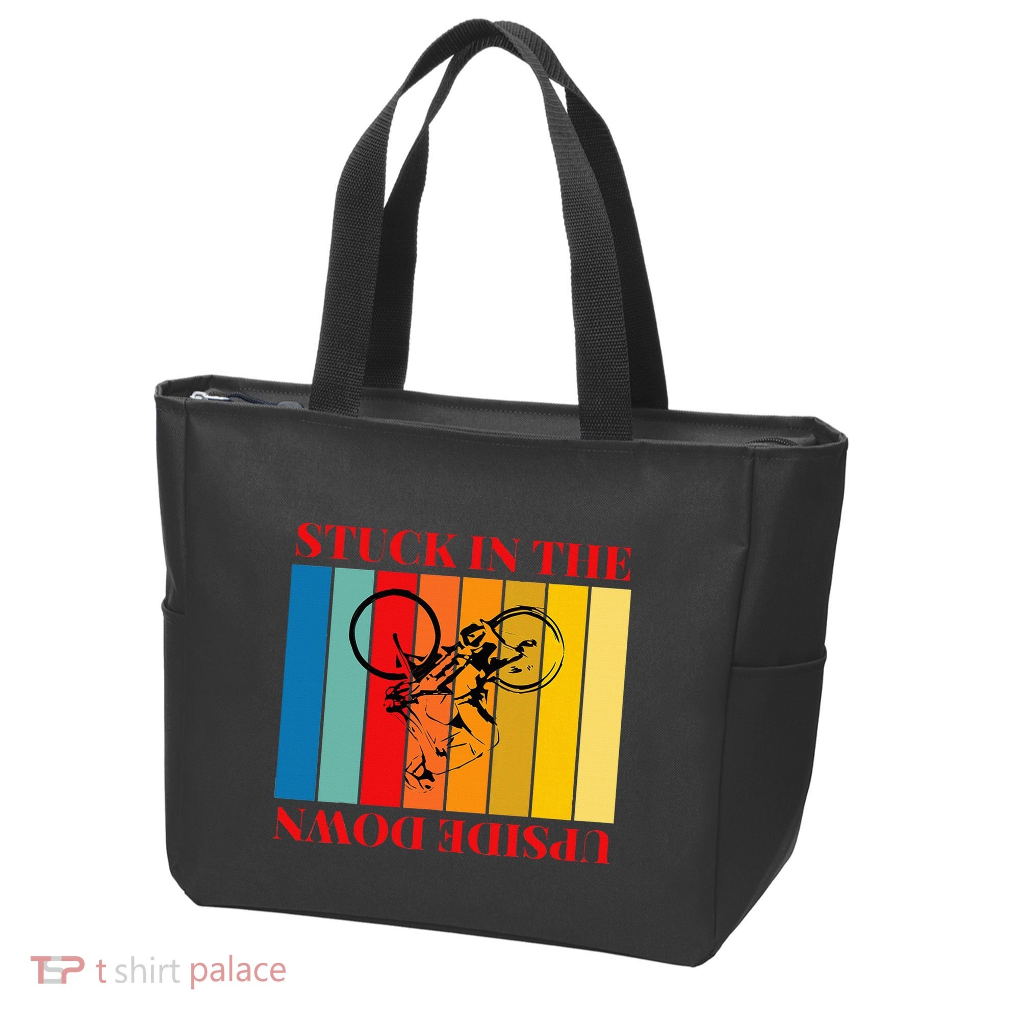 Stuck In The Upside Down Tote Bag