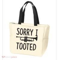 Sorry I Tooted Trumpet For Trumpet Player Tote Bag thumb 3
