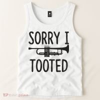 Sorry I Tooted Trumpet For Trumpet Player Tank Top thumb 2