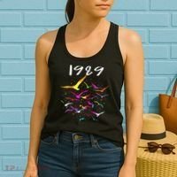 Seagull In The Sky Flock Of Seagulls 1989 Women's Tank Top thumb 2