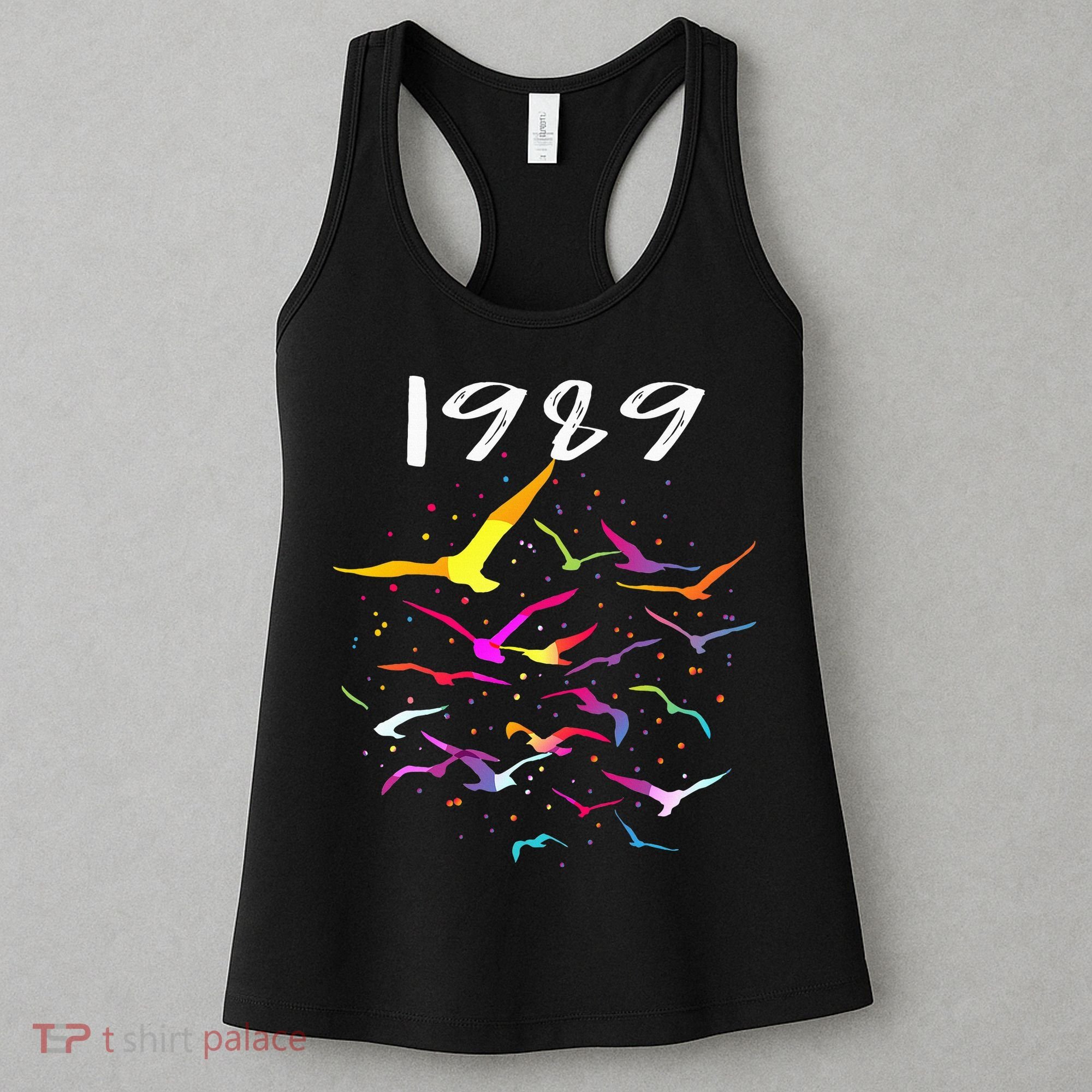 Seagull In The Sky Flock Of Seagulls 1989 Women's Tank Top