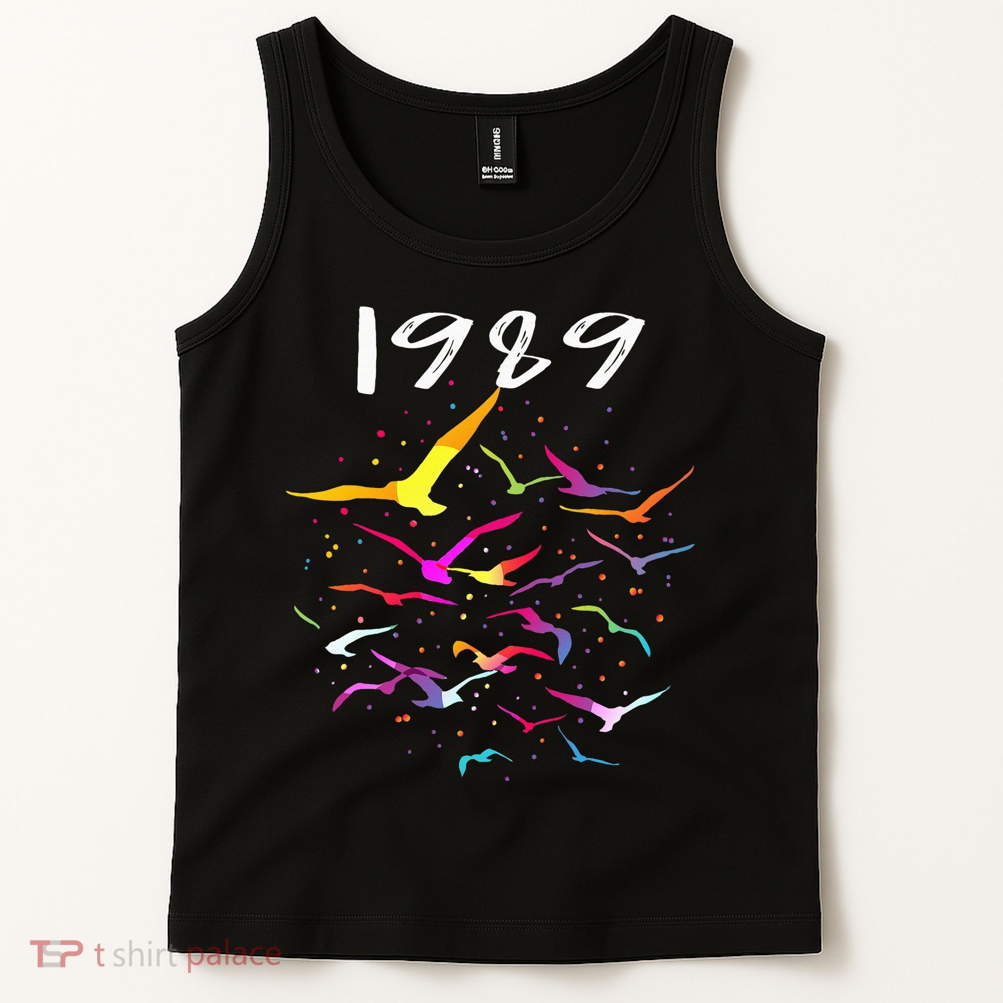 Seagull In The Sky Flock Of Seagulls 1989 Tank Top