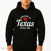 Someone In Texas Loves Me Funny Cute Hoodie thumb 2