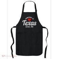 Someone In Texas Loves Me Funny Cute Apron thumb 0