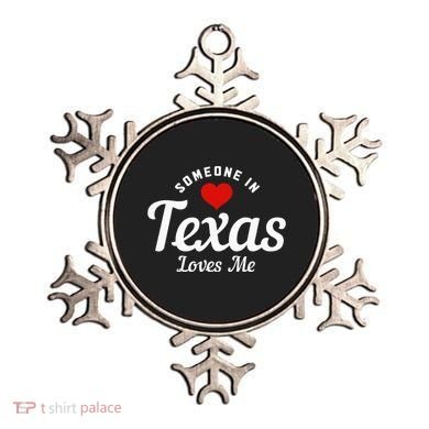 Someone In Texas Loves Me Funny Cute Ornament