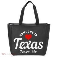 Someone In Texas Loves Me Funny Cute Tote Bag thumb 0