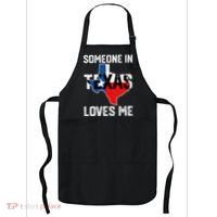 Someone In Texas Loves Me Cool Distressed Apron thumb 0