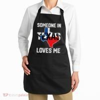 Someone In Texas Loves Me Cool Distressed Apron thumb 2