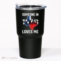 Someone In Texas Loves Me Cool Distressed Tumbler thumb 0