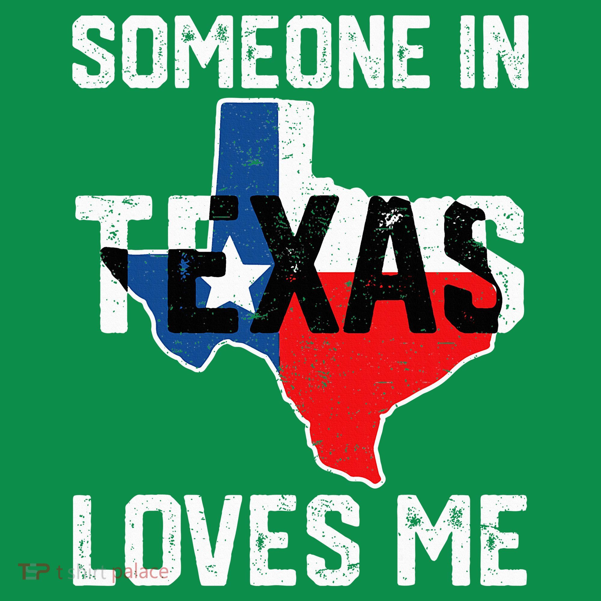 Someone In Texas Loves Me Cool Distressed Baby Bodysuit