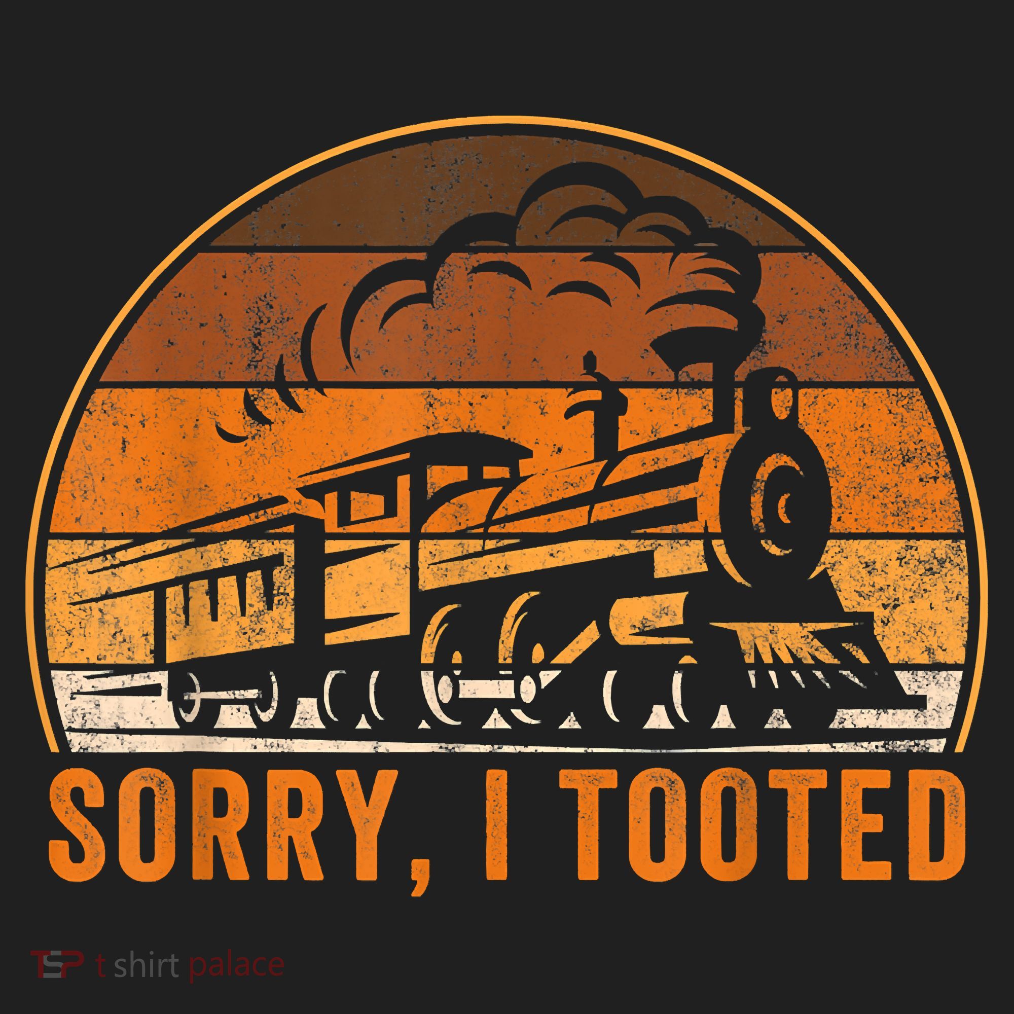 Sorry I Tooted Funny Train Railroad Workers Hat