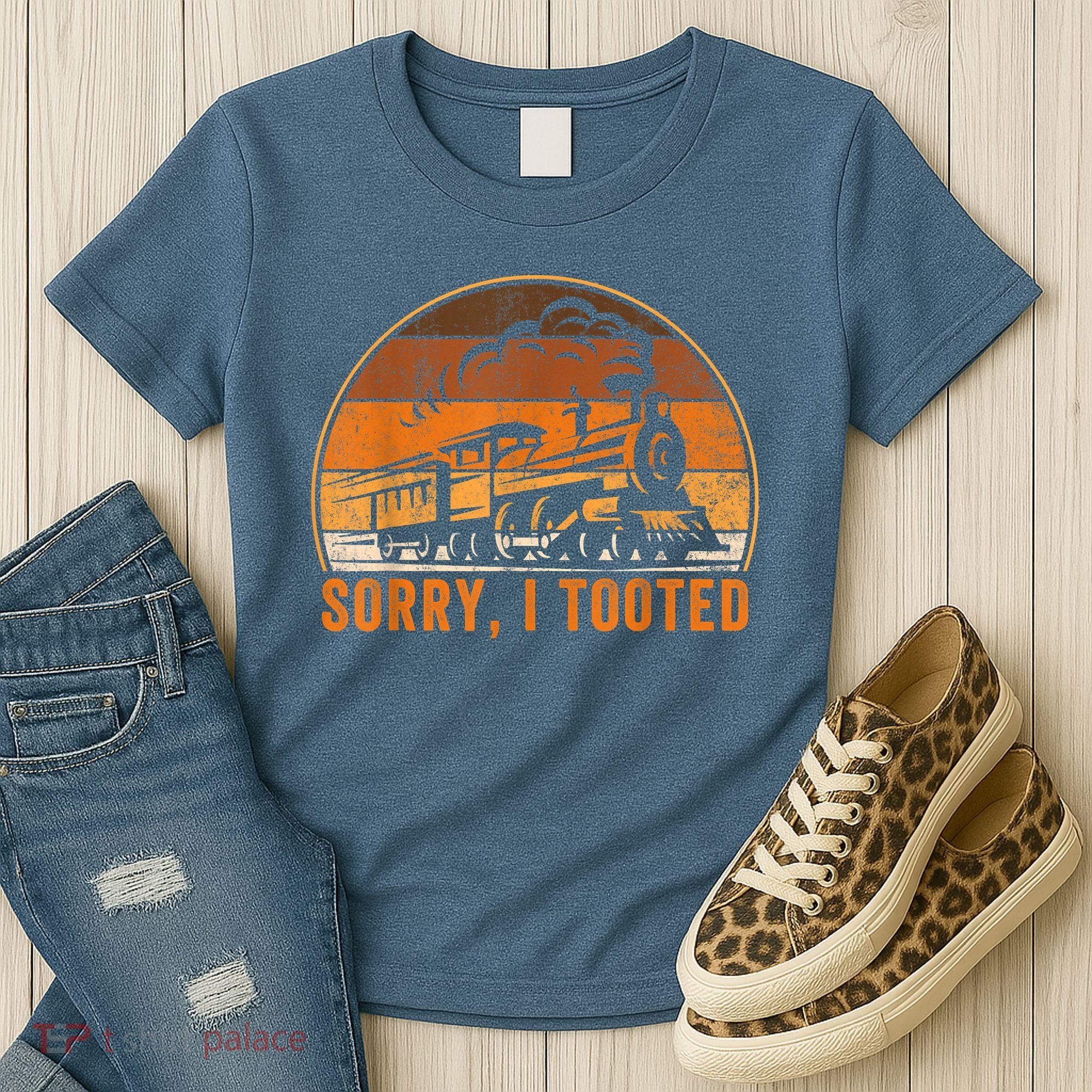 Sorry I Tooted Funny Train Railroad Workers Women's T-Shirt