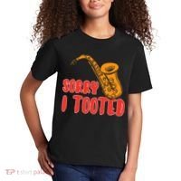 Sorry I Tooted Funny Saxophone Player Gifts Kids T-Shirt thumb 2