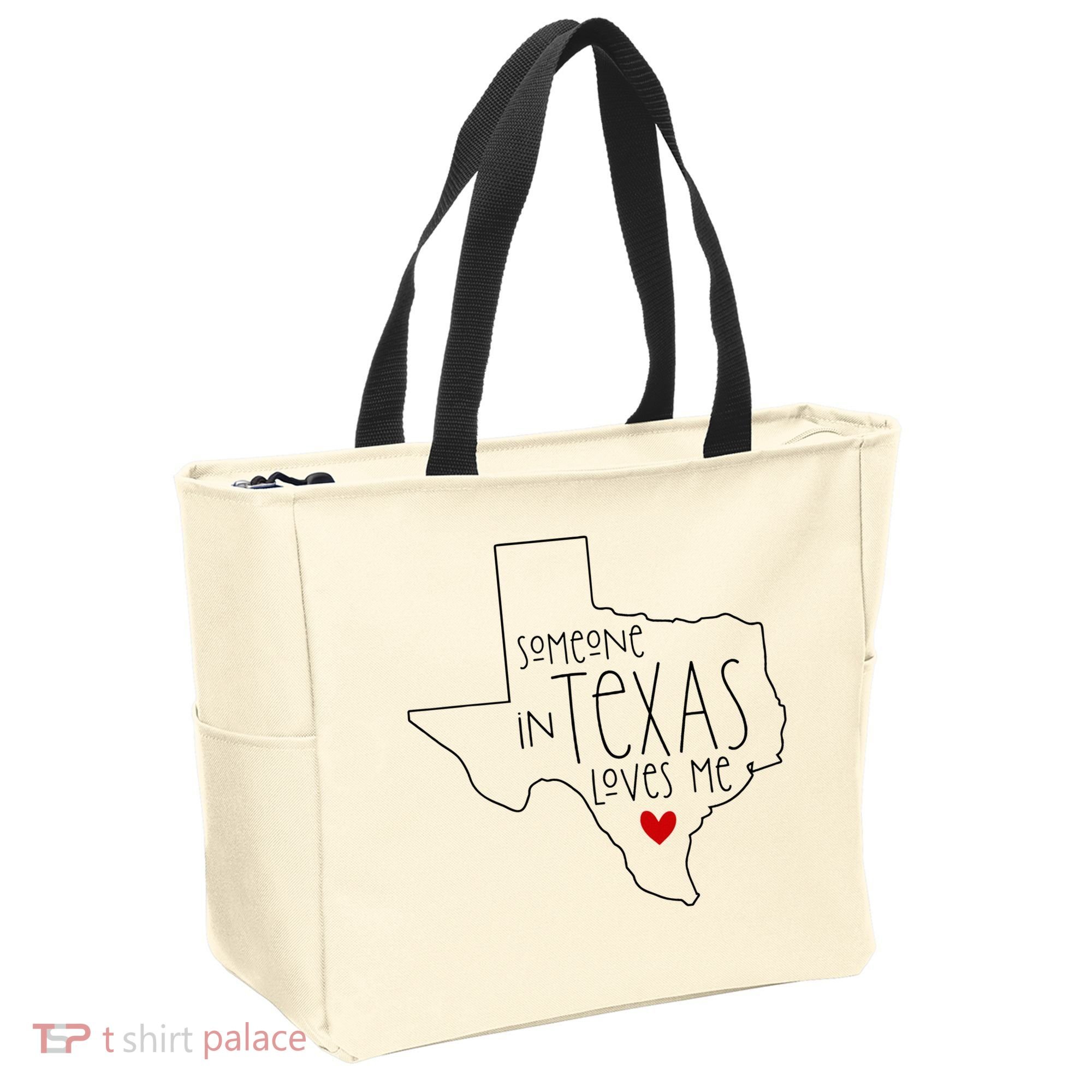 Someone In Texas Loves Me Tote Bag