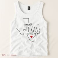 Someone In Texas Loves Me Tank Top thumb 2