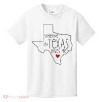 Someone In Texas Loves Me Kids T-Shirt thumb 0