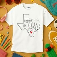 Someone In Texas Loves Me Kids T-Shirt thumb 3