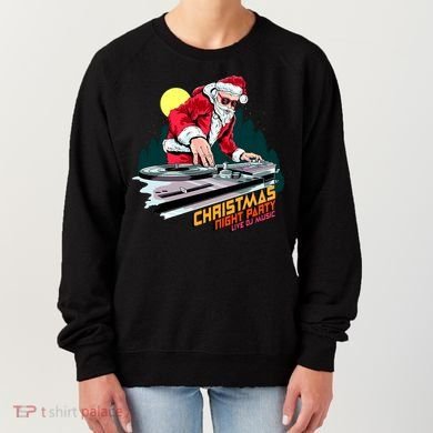 Santa Is The DJ Women's Sweatshirt