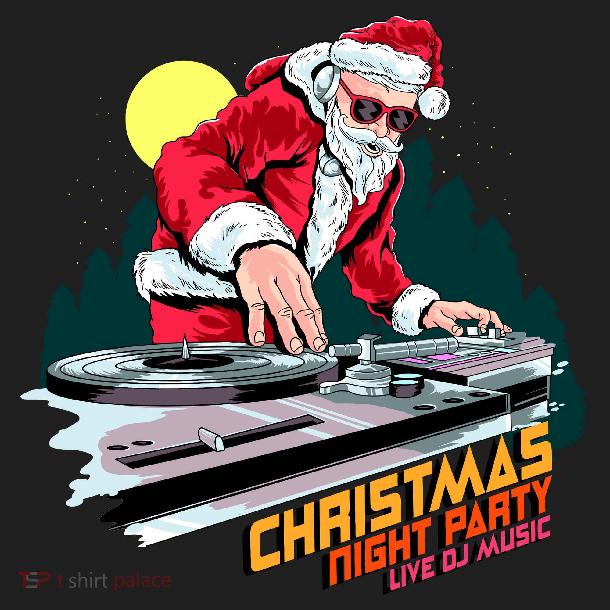 Santa Is The DJ Women's Sweatshirt