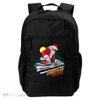 Santa Is The DJ Backpack thumb 0