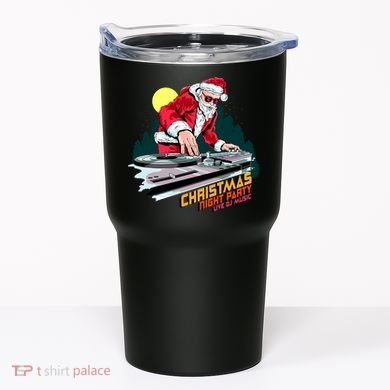 Santa Is The DJ Tumbler