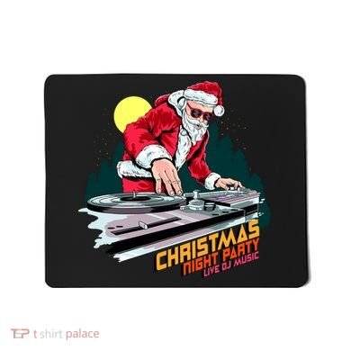 Santa Is The DJ Mousepad