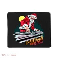 Santa Is The DJ Mousepad thumb 0