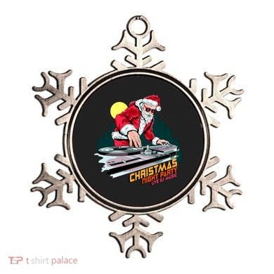 Santa Is The DJ Ornament