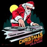 Santa Is The DJ Tote Bag thumb 4
