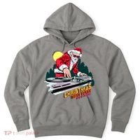 Santa Is The DJ Hoodie thumb 0