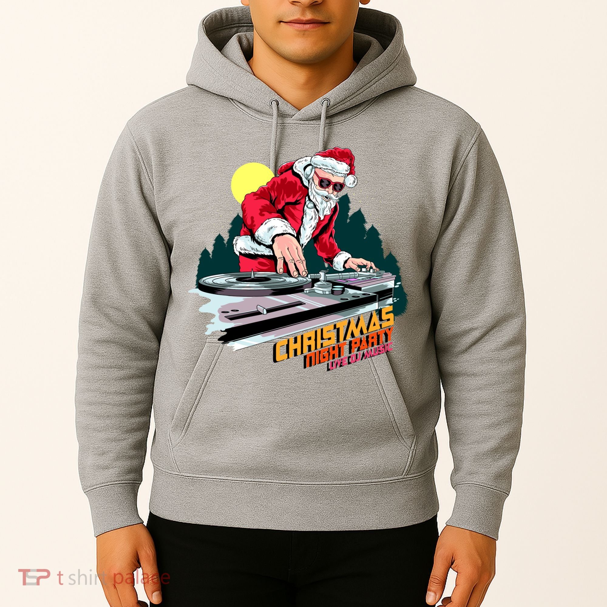 Santa Is The DJ Hoodie