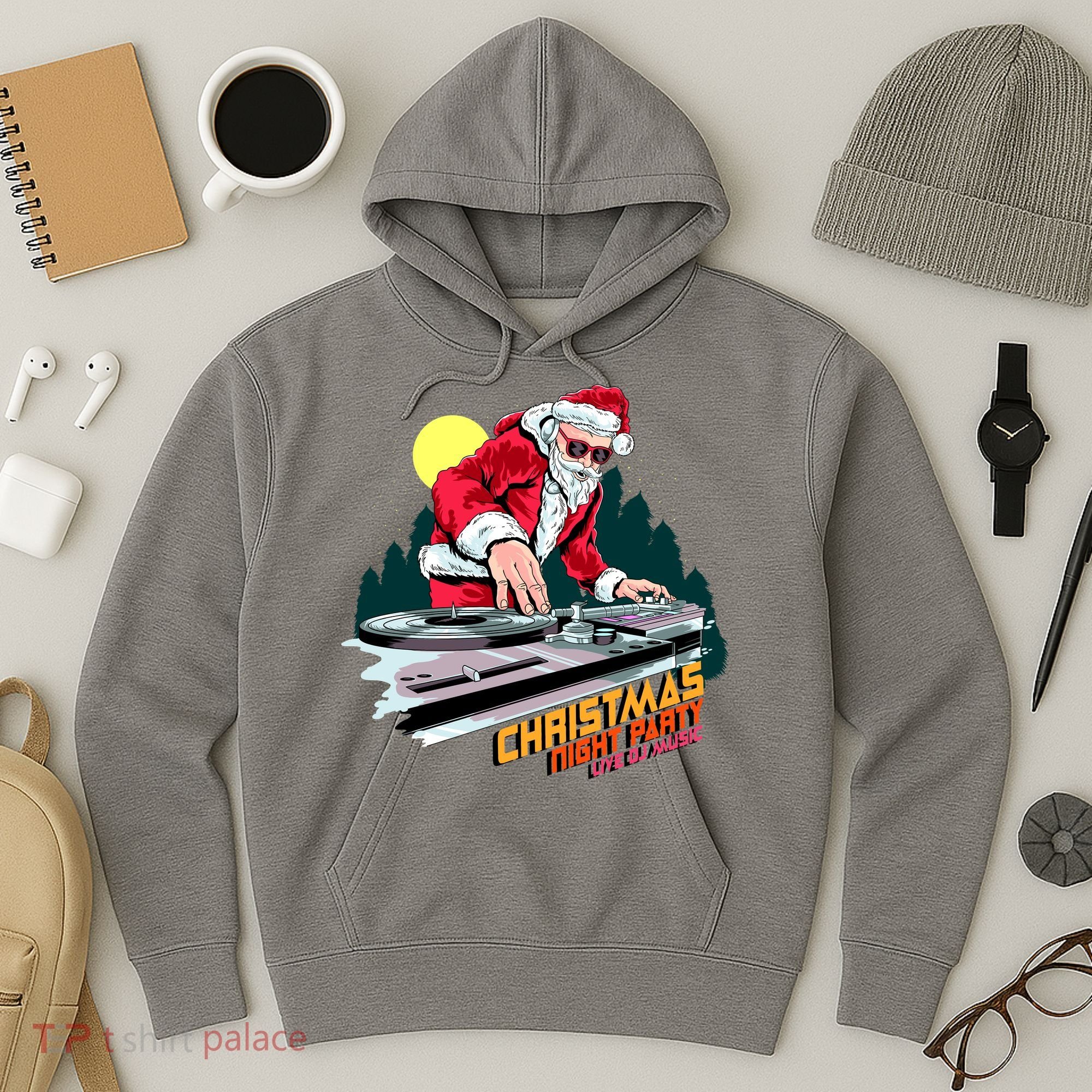 Santa Is The DJ Hoodie