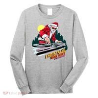 Santa Is The DJ Long Sleeve Shirt thumb 0