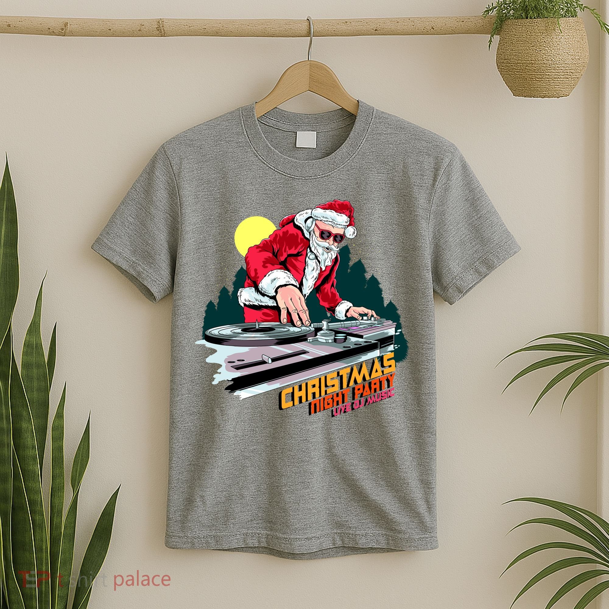 Santa Is The DJ T-Shirt