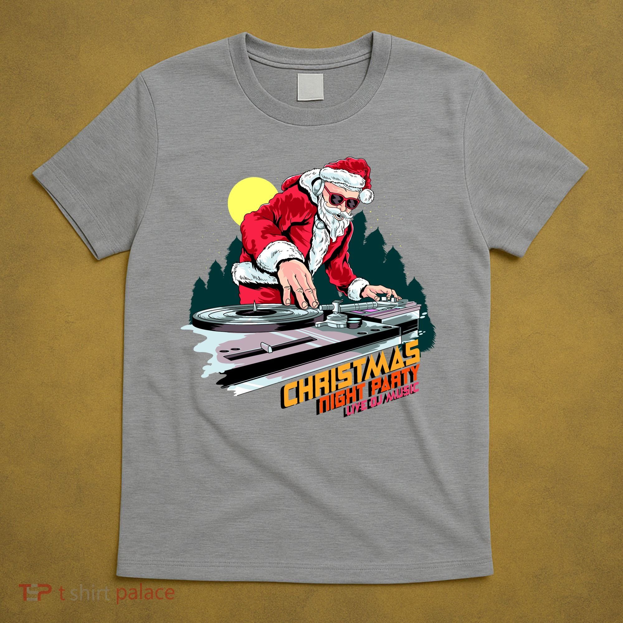 Santa Is The DJ T-Shirt
