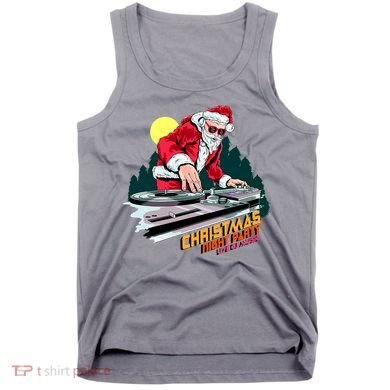 Santa Is The DJ Tank Top