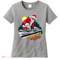 Santa Is The DJ Women's T-Shirt thumb 0