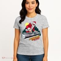 Santa Is The DJ Women's T-Shirt thumb 4
