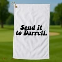 Send It To Daryl Golf Towel thumb 1